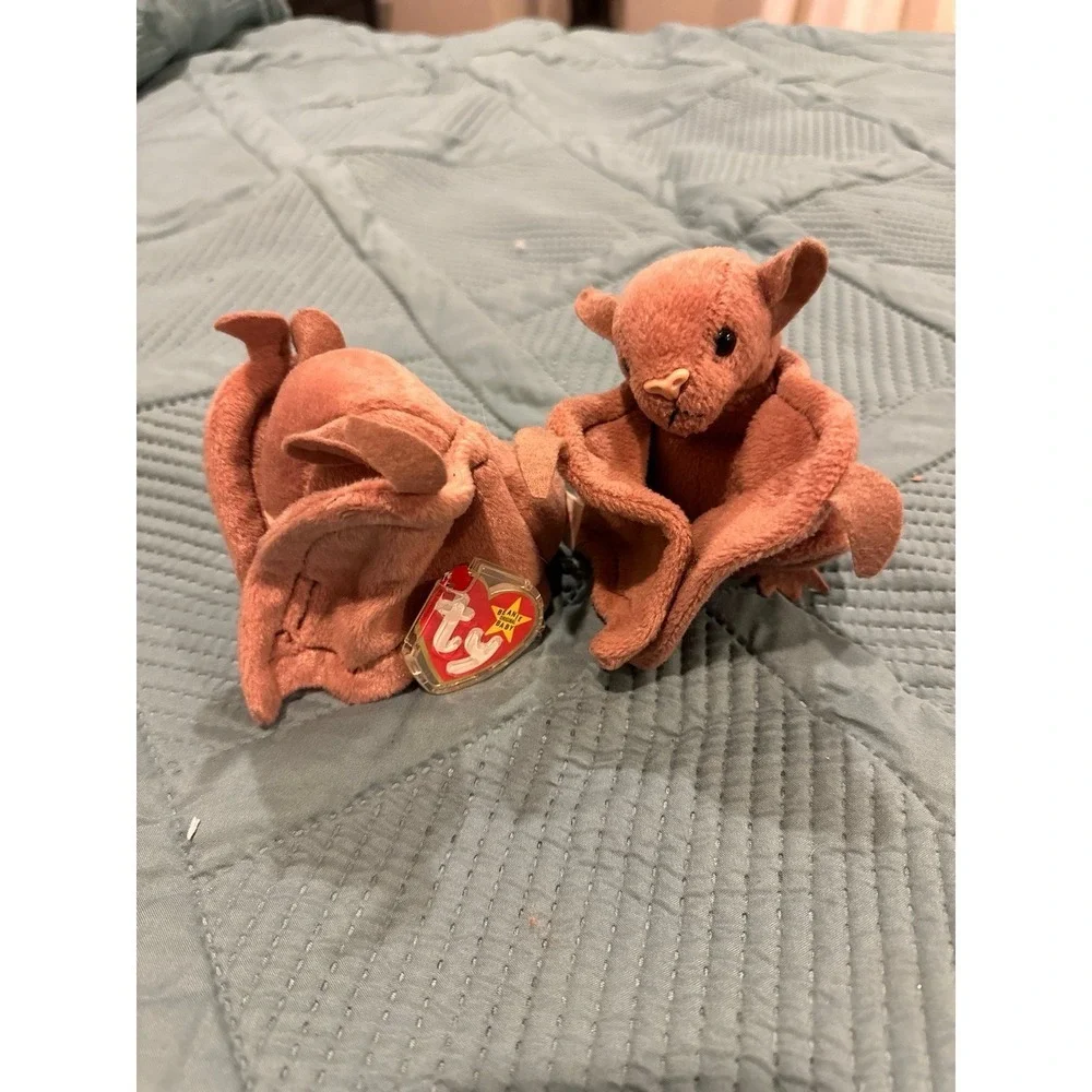 Beanie Babies Plain and Woodland Creatures Lot (9 Total)‎